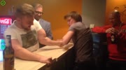 When armwrestling goes wrong
