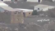 Back to Back ATGM Hits on Saudi Military Vehicles