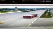 Lost control truck leaves a rider dead