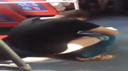 Guy shitting in public transport...