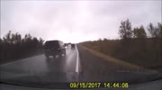 Cool accident in Russia