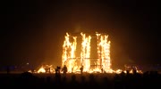 Burning Man attendee dies after rushing into festival flames