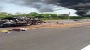 A fatal traffic accident in Paraguay