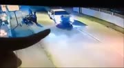 Pick up truck drags a rider killing him