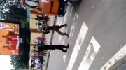 policemen beat man in Nigeria