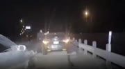 Officer's miraculous car crash escape