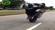 Fucking long wheelie ......