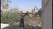 FSA Blast Syrian Sniper with Missile