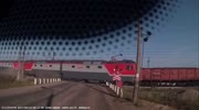 Female driver dies driving red light before a train