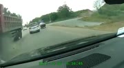 They tried to overtake. They failed