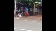Men In Skirts Fight