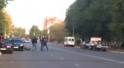 Man gets stabbed on the road