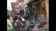 Columbian model gets beaten by a mother of her BF