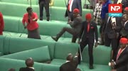 Uganda's parliament chaos