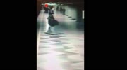 Man gets thrown on a subway rails