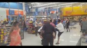 Walmart Security Guard Gets Jumped, Whooped and Dragged