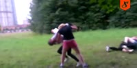 Russian female amateur fight club