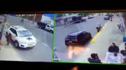 Cyclist gets killed by a car