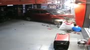 Motorcar Crashes into Merchant's Shop!