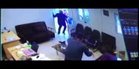 Acid Attack In An Office