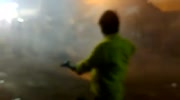 What happens when idiots get explosives in their hands