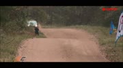 Amazing rally crash in Russia (slow mo)