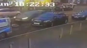 Woman runs across the street and gets killed by a car