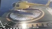 Helicopter Overboard!