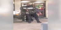 Masked cops beat and taser a handcuffed black male