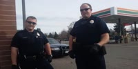 "Enjoy your donuts bitches"