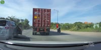 Accident with truck.....