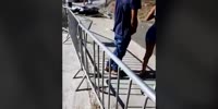 Racer loses control and nearly dies