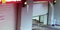 Not very smart woman hanging on a phone gets run over in elevator garage