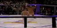 First ever UFC fight