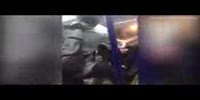 Shocking video of a bus driver attacking a passenger