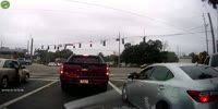 Drive-by shooting in a traffic stop