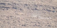Targeting bulldozer makes a new fortifications for the hypocrites with Katuysha missiles in Alhawl