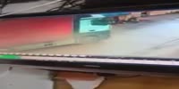 Old man gets runover by 18wheeler