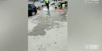 Lost control car kills a motorcyclist