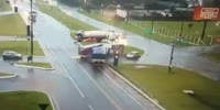 How do bend a bus with a truck