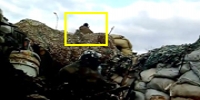Ukrainian Sniper Shot by DNR Fighter