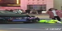 Traffic inspector hit on the road