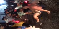 Dude gets KO`d in a drunk street fight