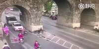 She is not a smart driver at all