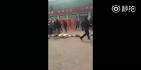Villagers are beaten by police over a land dispute