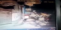 Poor quality assassination CCTV