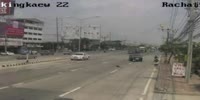 Motorbiker Struck by Vehicle.