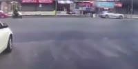 Rider is killed by a pick up truck at the intersection