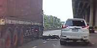Rider Crushed By Truck