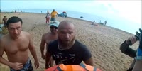 Dirt biker attacked and beaten for riding on the beach